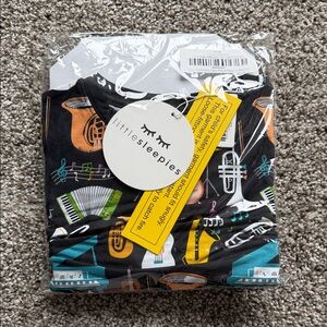 Little Sleepies Colorful Instrument Pajama Set